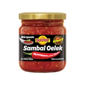 Suntat Sambal Oelek – Ostry Sos z Papryczek Chil 190g