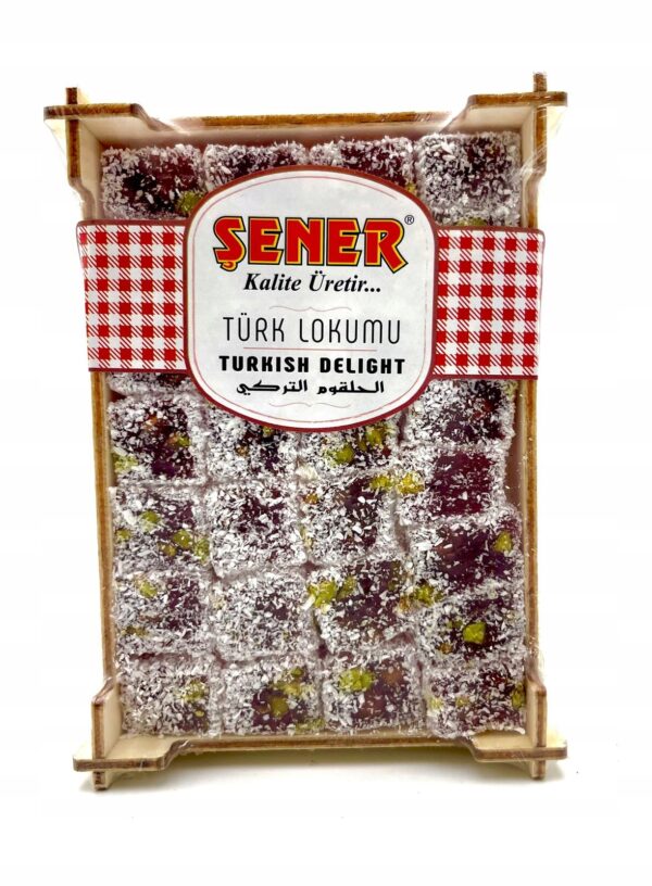 Sener Lokum z Podwójnie Prażonymi Pistacjami 200g